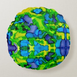 Emerald Bliss Rund Kudde