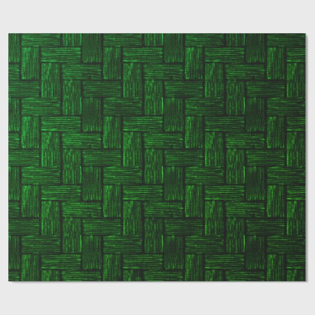 Emerald Block Wrapping Papper Presentpapper (Platt)