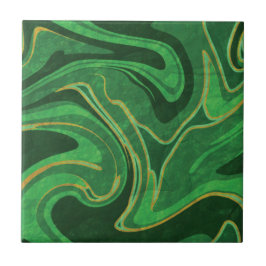Emerald City Marble Kakelplatta