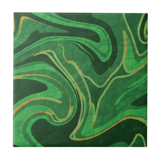 Emerald City Marmor Kakelplatta (Framsidan)