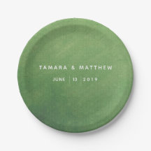 Emerald City Papper Plate