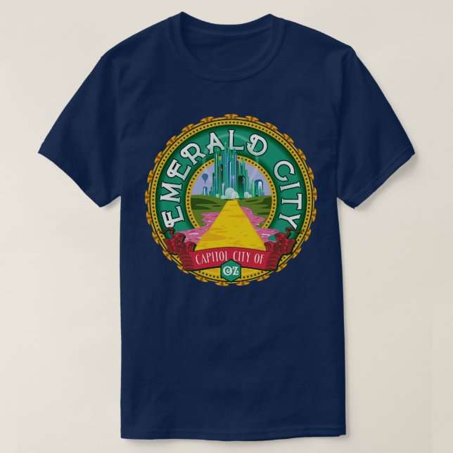 Emerald City T Shirt (Design framsida)