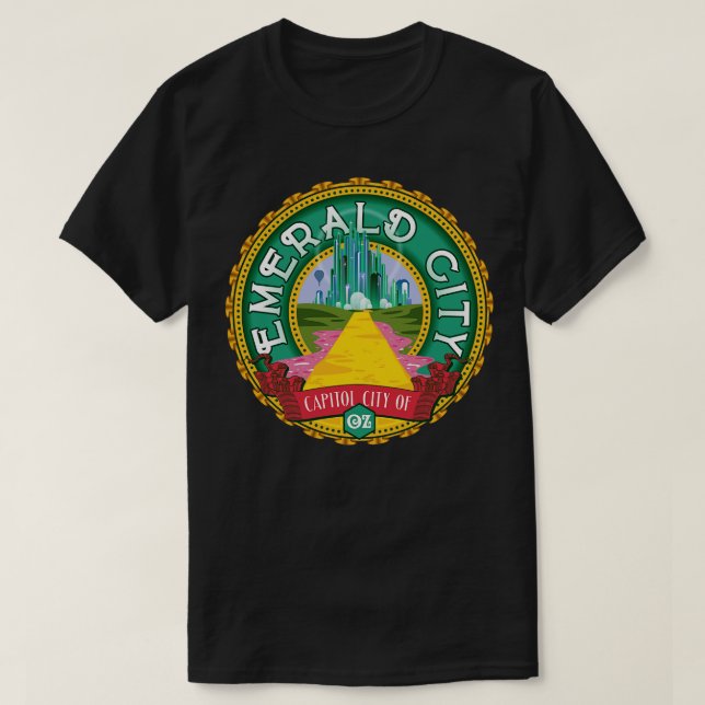 Emerald City T Shirt (Design framsida)