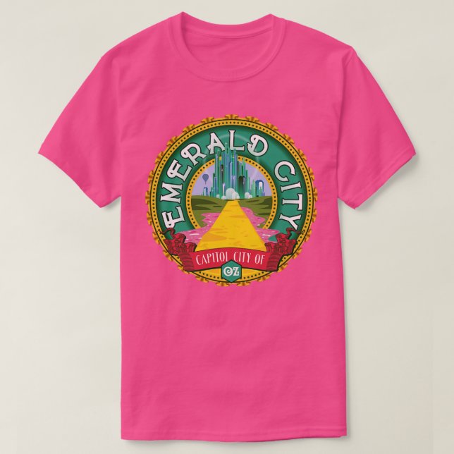 Emerald City T Shirt (Design framsida)