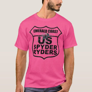 Emerald Coast Chapter - Logotyp Genomskinlig T Shirt