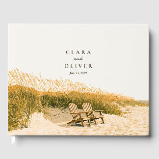 Emerald Coast Sea Oats Strandstolar Bröllop Gästböcker