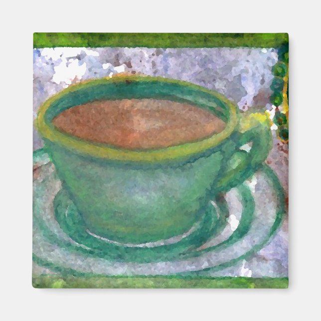 Emerald Coffee CricketDiane Coffee Art Magnet (Framsidan)