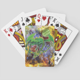 Emerald Cosmic Dragon Casinokort
