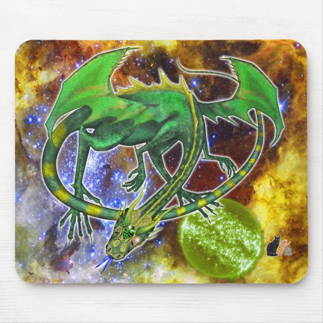 Emerald Cosmic Dragon Musmatta (Framsidan)