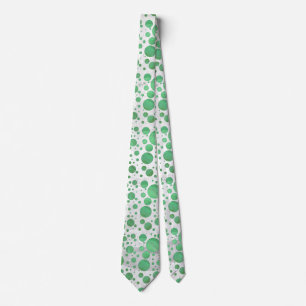 Emerald Cream Polka Dot Slips
