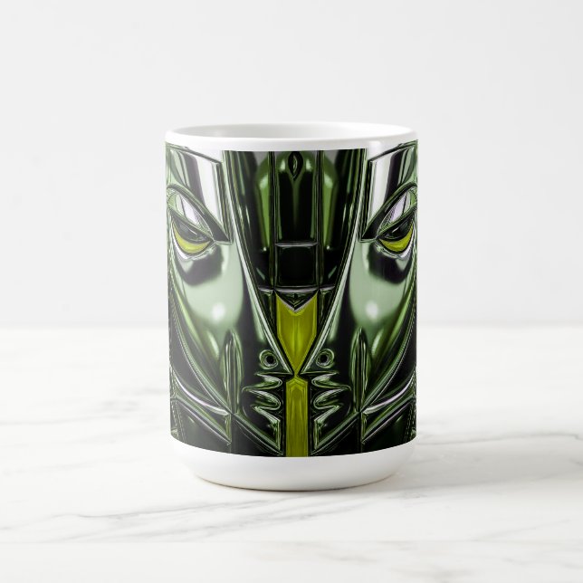 Emerald Cyber Mask   Kaffemugg (Center)