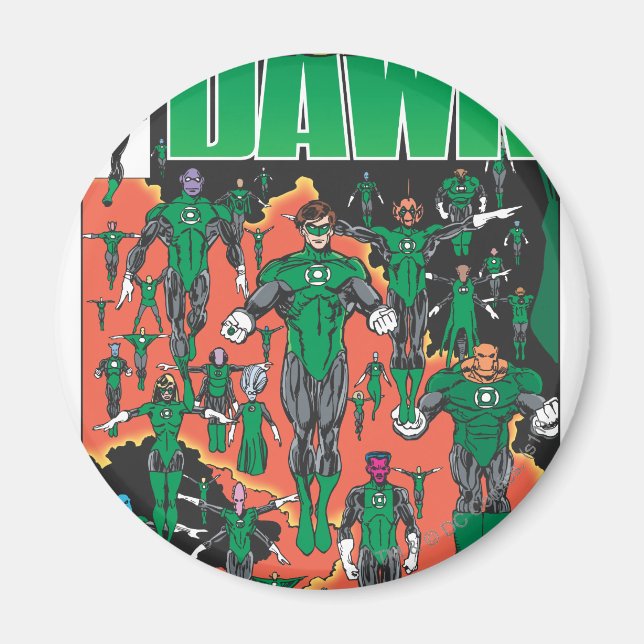 Emerald Dawn Cover Magnet (Framsidan)