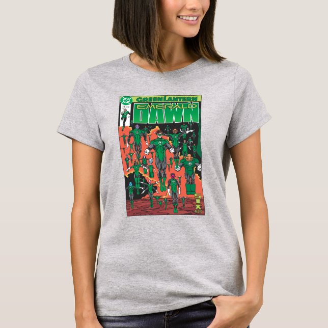 Emerald Dawn Cover T Shirt (Framsida)