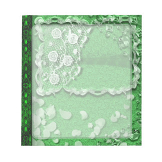 Emerald Dreams Junk Journal Style Trompe L'oeil Anteckningsblock