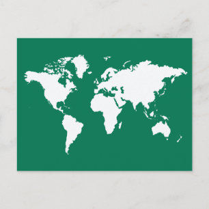 Emerald Elegant World Vykort