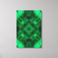 Emerald Energy Mandala Fraktal Konst
