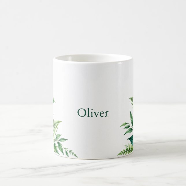 Emerald Fern Personlig Kaffemugg (Center)