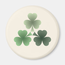 Emerald Flourish Magnet