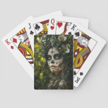 Emerald Forest Calavera – Grön Botanisk