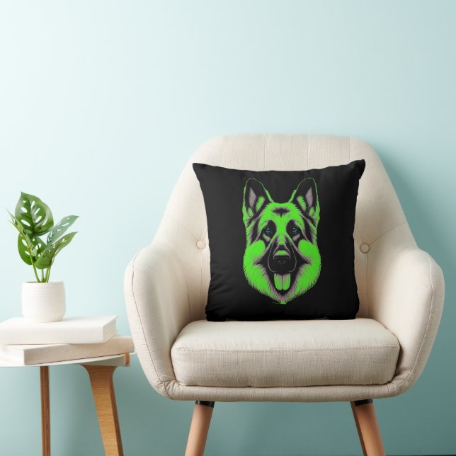Emerald Gaze German Shepherd  Kudde (Stol)