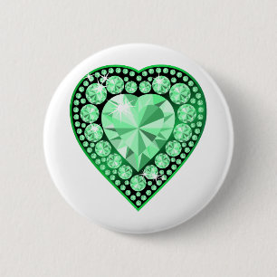 Emerald Gem Heart Knapp