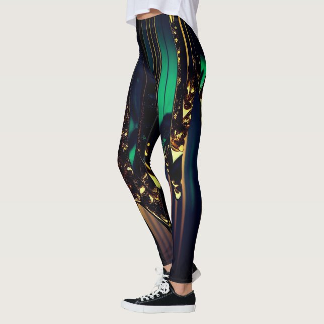 Emerald Gem leggings (Vänster)