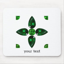 Emerald Gemstone Art, Grönt