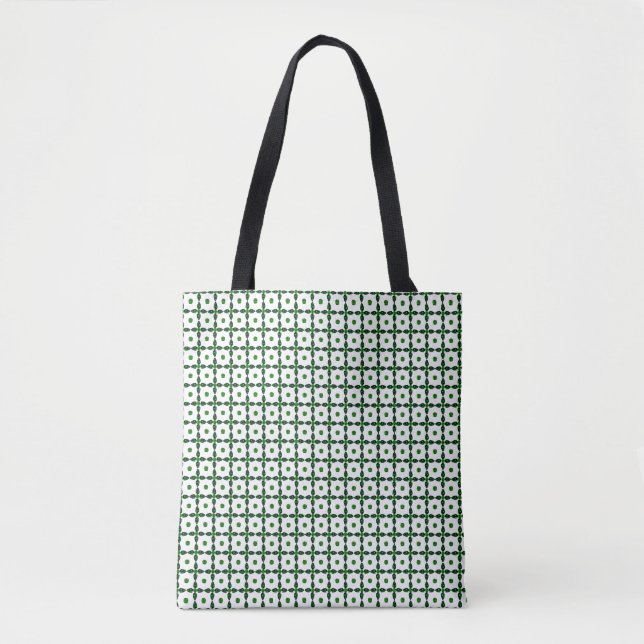 Emerald Gemstone Art, Grönt Tygkasse (Framsida)