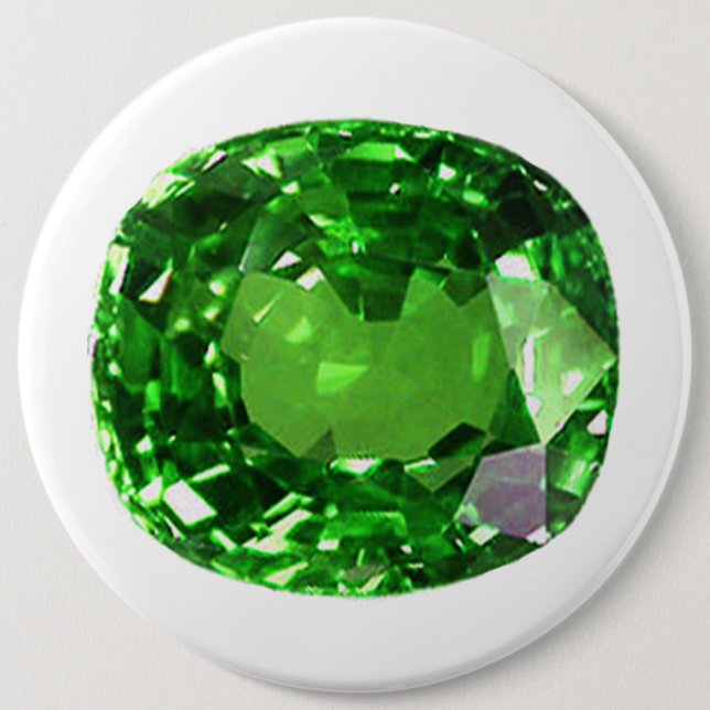 Emerald Gemstone, Grönt Knapp (Framsida)
