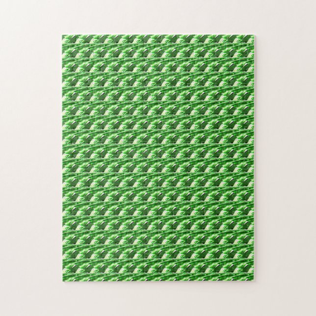 Emerald Gemstone, Grönt Pussel (Vertikal)
