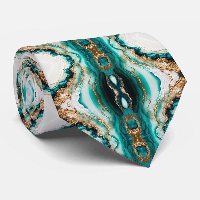 Emerald Geode-Inspired Luxury Slips (Rullad)