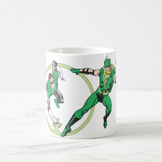 Emerald Gladiator & Emerald Archer Kaffemugg (Center)