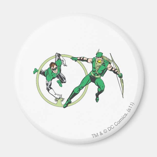 Emerald Gladiator & Emerald Archer Magnet (Framsidan)