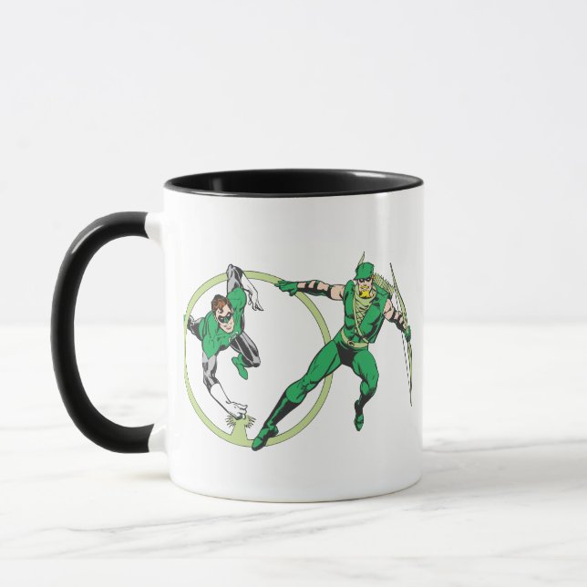 Emerald Gladiator & Emerald Archer Mugg (Vänster)