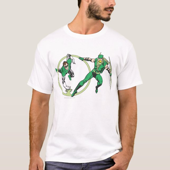 Emerald Gladiator & Emerald Archer T-shirt (Framsida)