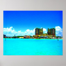 Emerald Grande Destin Florida hotellkonsttryck