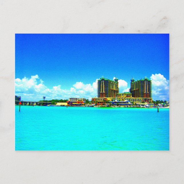 Emerald Grande Destin Florida hotellstrand Vykort (Framsida)