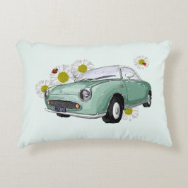 Emerald Green Figaro accent pillow Prydnadskudde