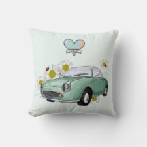 Emerald Green Figaro pillow