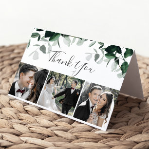 Emerald Greenery 3 - fotopappat tackkort