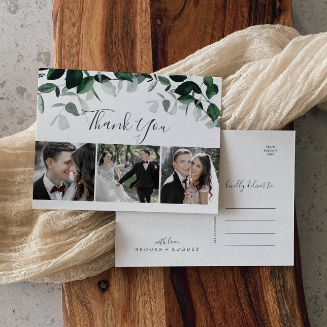 Emerald Greenery 3 Photo Tack Postcard Vykort (Skapare uppladdad)