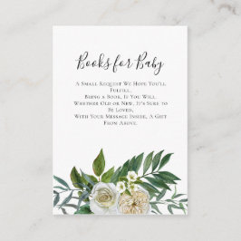 Emerald Greenery Bokar för Baby Card Tilläggskort