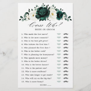 Emerald Greenery Eucalyptus Möhippa Game