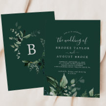 Emerald Greenery | GRÖNT BRÖLLOP