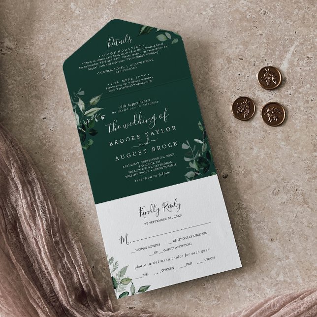 Emerald Greenery | Information om Grönten Bröllop (Skapare uppladdad)