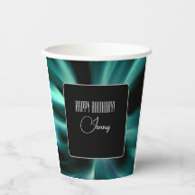 Emerald Grönt Blommigt - svart Anpassningsbar