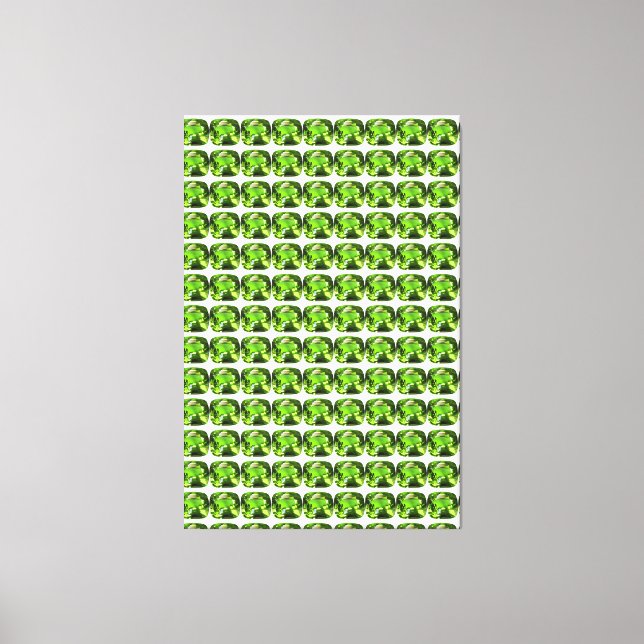 Emerald Grönt Canvastryck (Framsida)