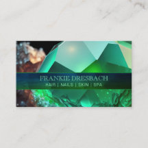 Emerald Grönt Crystal Gemstone Glam Luxury Elegant