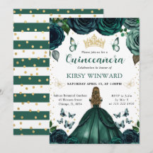 Emerald Grönt Dress Blonde Princess Quinceanera