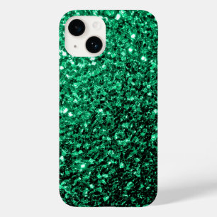 Emerald Grönt faux glitter sparkles